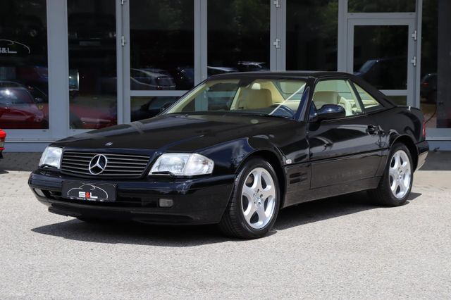 SL 320 3.2 V6 / NAPPA-HELIOS / Verdeck schwarz