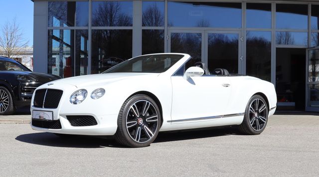Continental GTC V8 Naim / glacier white
